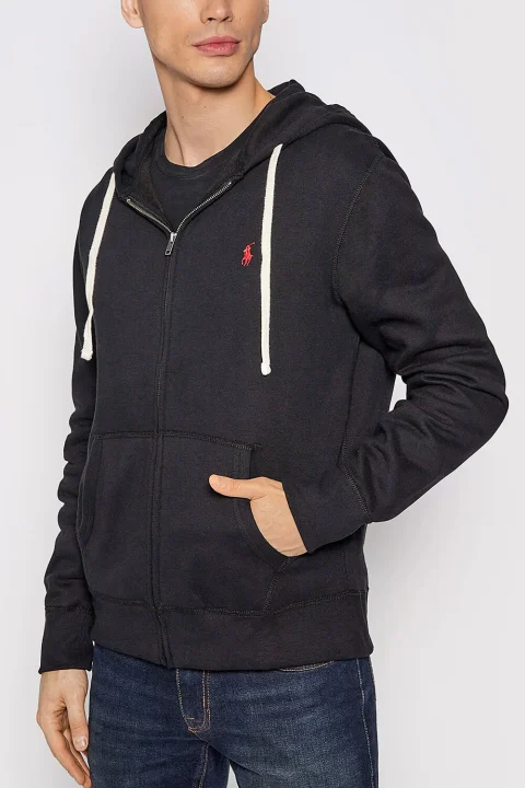 Жилетка Lsfzhoodm6-Long Sleeve 710813297001 001 black — снимка 2