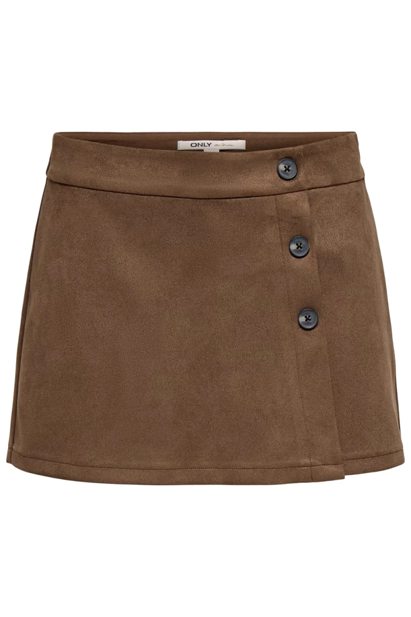 Пола Onladdi Hw Faux Suede Skort 15376528 19-1116 TCX carafe