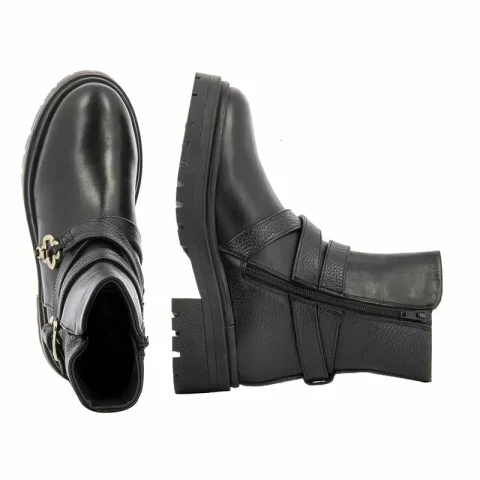 Дамски Кубинки APEPAZZA – F2COMBAT34/LEA CELINA-BLACK — снимка 9