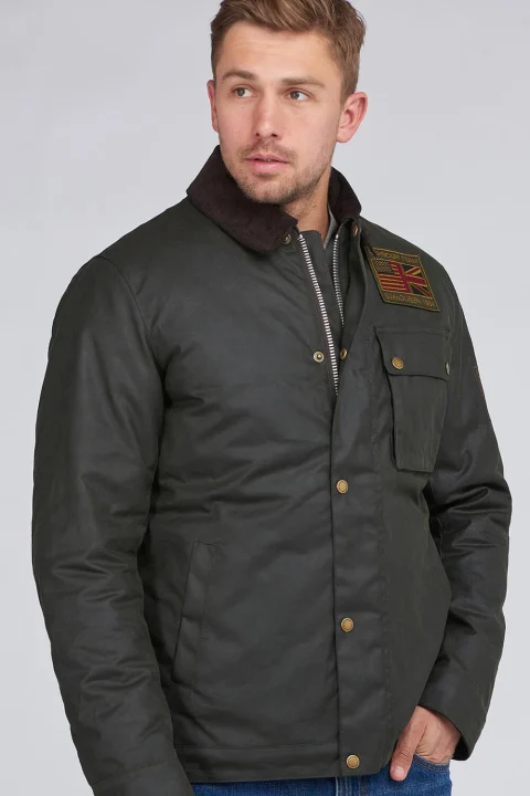 Яке Workers Wax MWX1853 sg91 sage — снимка 2