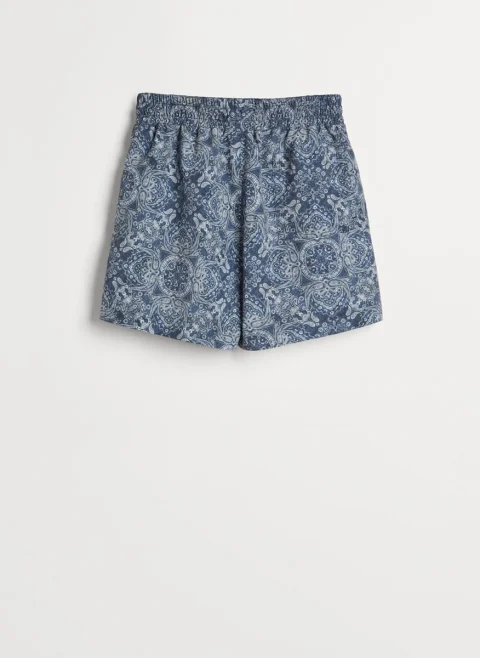 Бански с Paisley принт Brunello Cucinelli Kids 8-10 — снимка 6