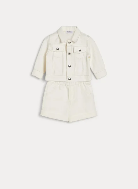 Яке от деним 'Bernie' Brunello Cucinelli Kids 24M-36M — снимка 4