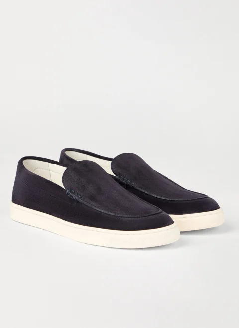 Велурени мокасини 'Sport style' Brunello Cucinelli — снимка 15