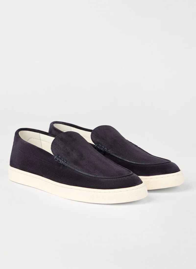 Велурени мокасини 'Sport style' Brunello Cucinelli — снимка 15