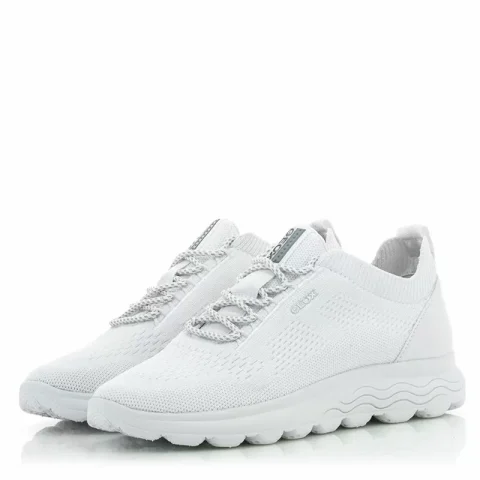 Дамски Сникърс GEOX – D15NUA 229 D SPHERICA WHITE — снимка 4