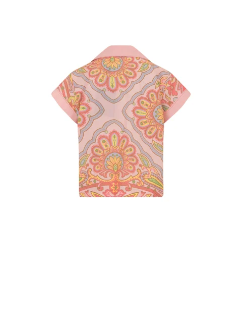 Риза с принт Etro Kids — снимка 2