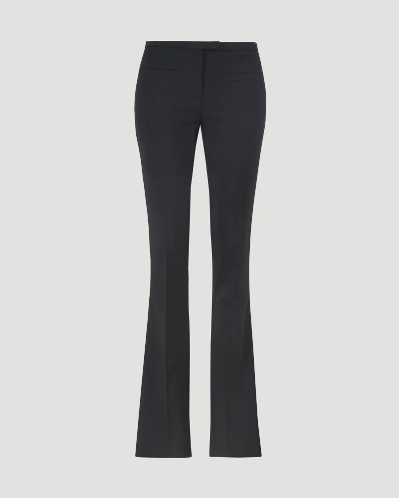 Wool Tailored Tube Pants