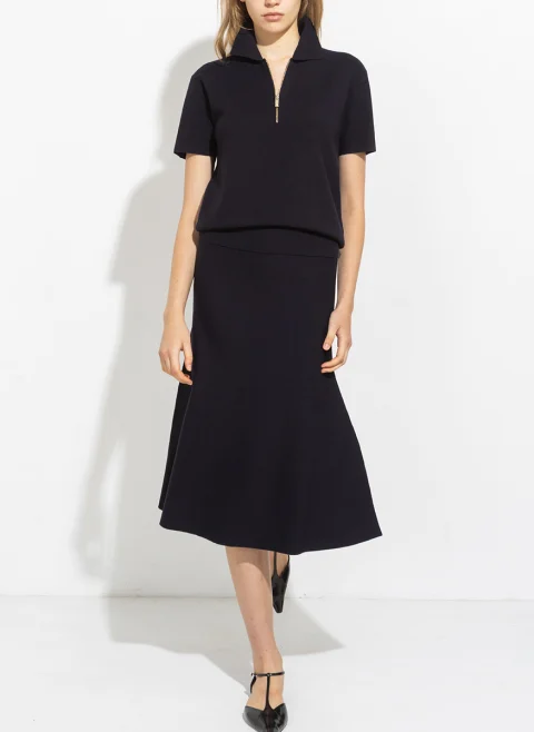 Миди пола от фино плетиво Max Mara Studio Giusy