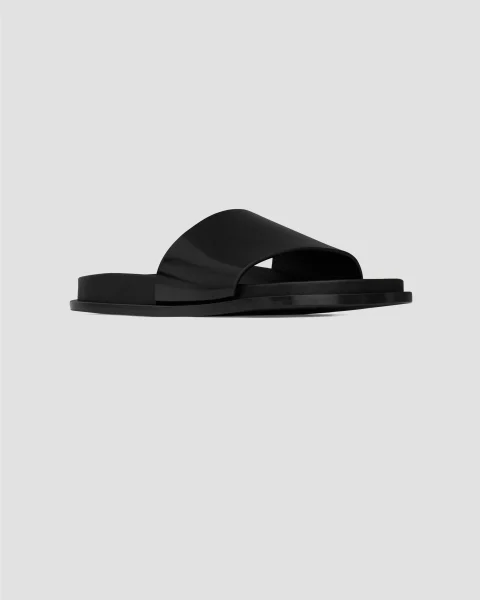 Nichols Slides in Glazed Leather — снимка 2