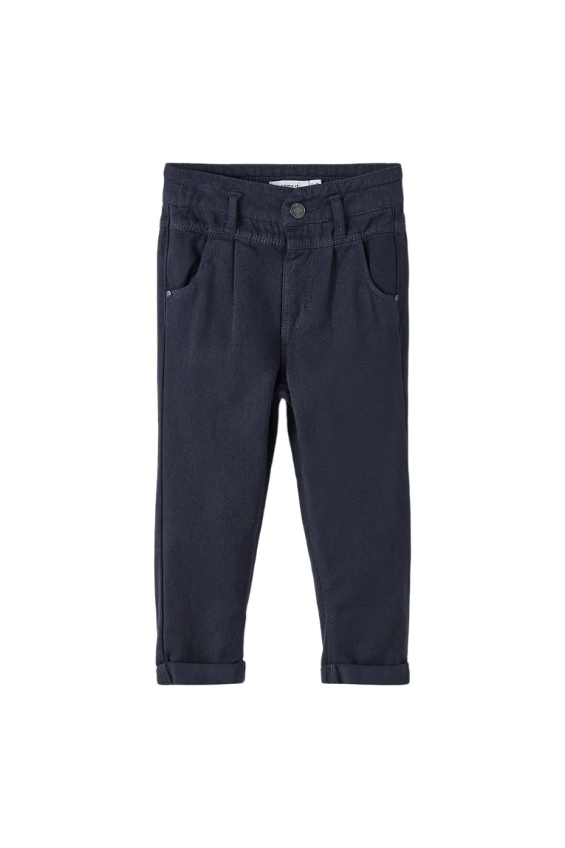 Детски Панталони Nmfbella Twiizza Hw Mom Pant El Camp 13206075 19-4020 TCX Dark Sapphire