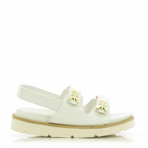 Сандали Момичета PATRIZIA PEPE – PPJ243.06 BIANCO/PLATINO