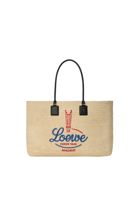 XL Verano Tote in Raffia