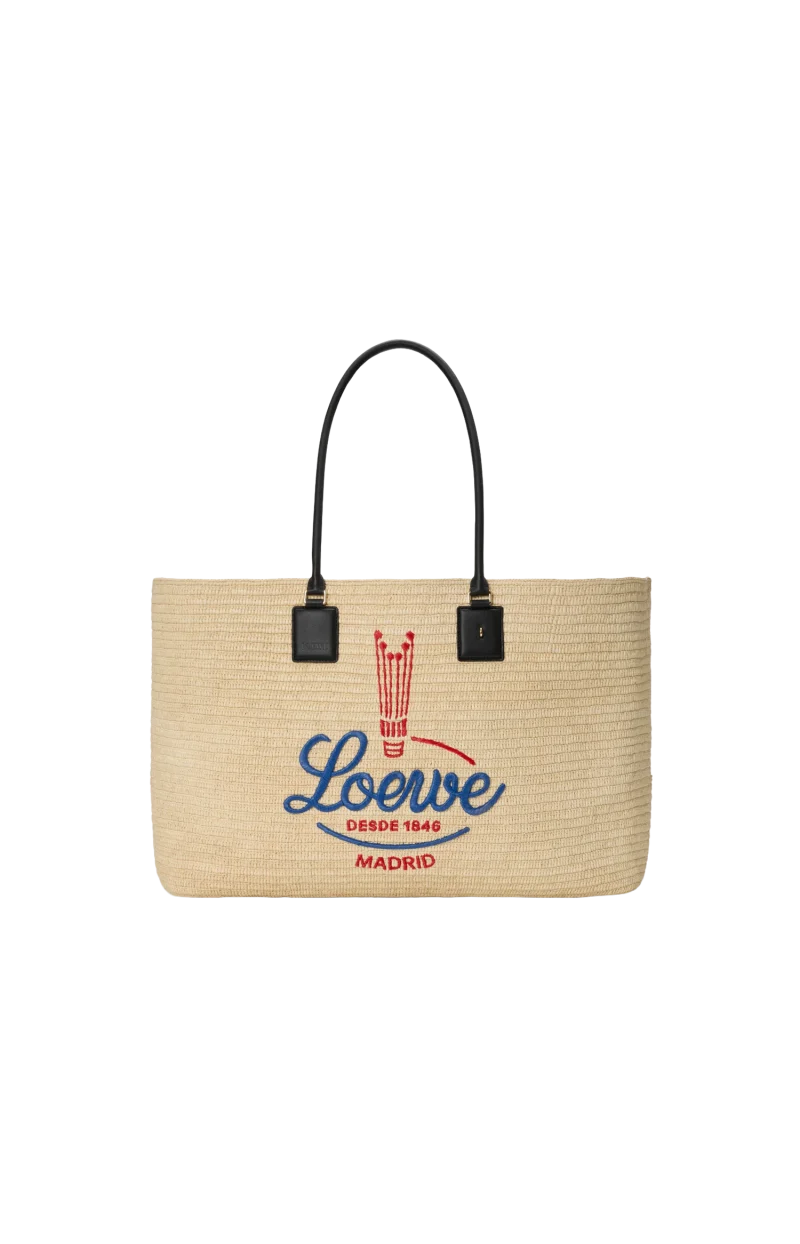 XL Verano Tote in Raffia