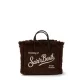 Дамска чанта Mini Vanity Corduroy SAINT BARTH — снимка 2