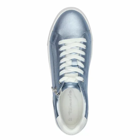 Дамски Сникърс TAMARIS – 1-23313-41-894 LIGHT BLUE MET — снимка 5