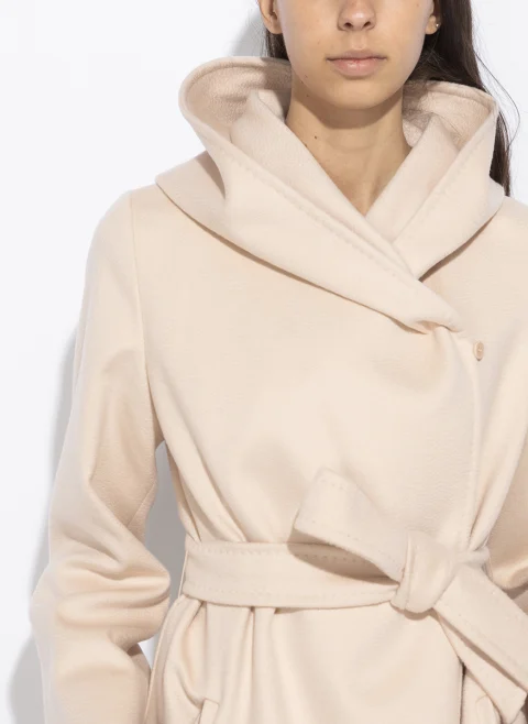 Палто от фина вълна 'Robe style' Max Mara Studio Mstnewmang — снимка 6