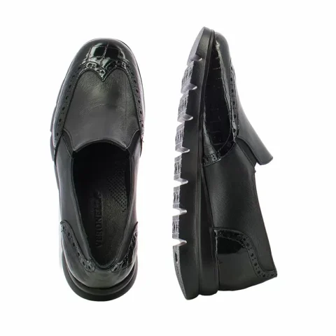 Дамски Ежедневни VERONELLA – 045-5746 BLACK — снимка 4