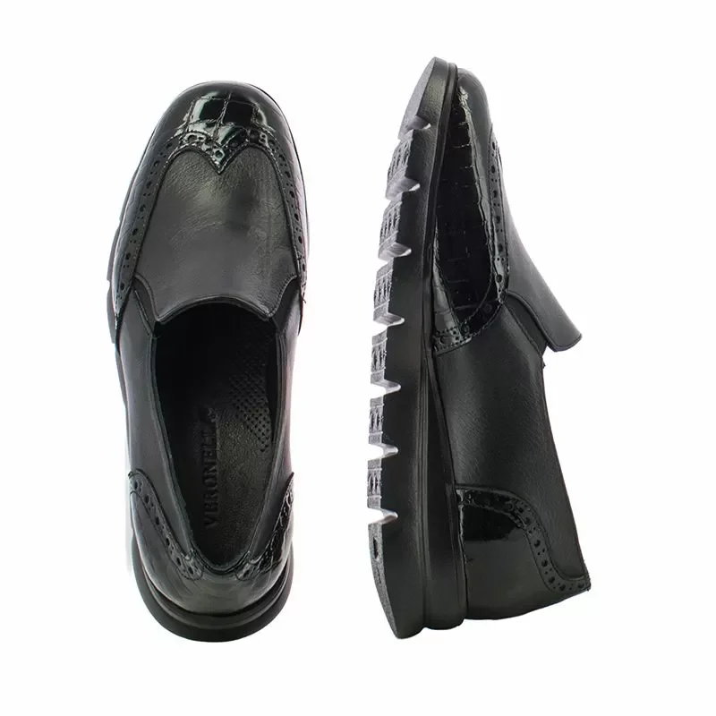 Дамски Ежедневни VERONELLA – 045-5746 BLACK — снимка 4