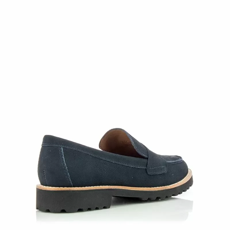 Дамски Лоуфър WIRTH – 14352 KAMIK NUBUCK BLUE COMB 104 — снимка 2