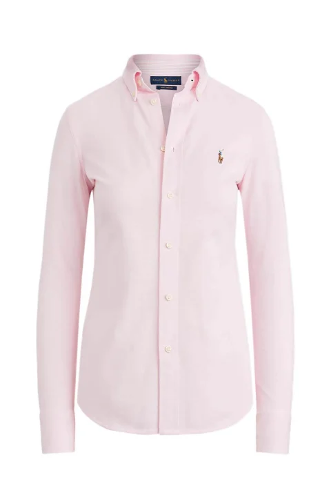 Риза Knit Oxford-Lsl-Knt 211664427002 650 pink