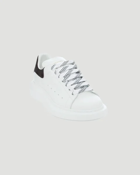 Oversized Sneaker in White and Black — снимка 2