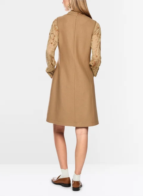 Мини рокля от 100% фина вълна Marc Cain Collections — снимка 3