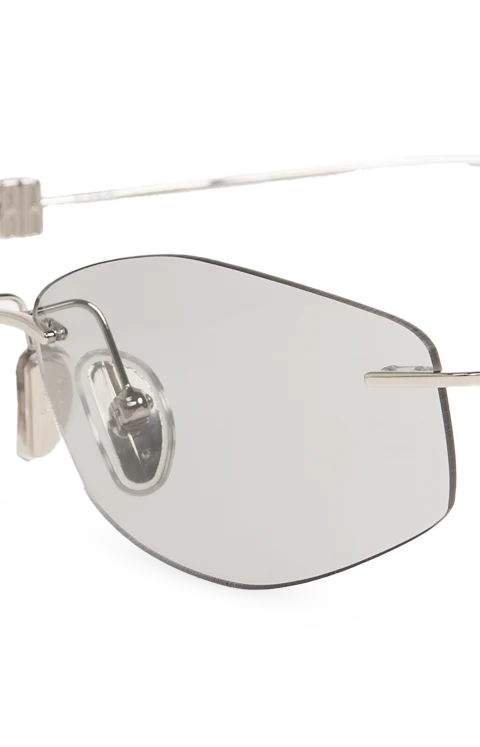 Nano D-Frame Sunglasses in Light Grey — снимка 2