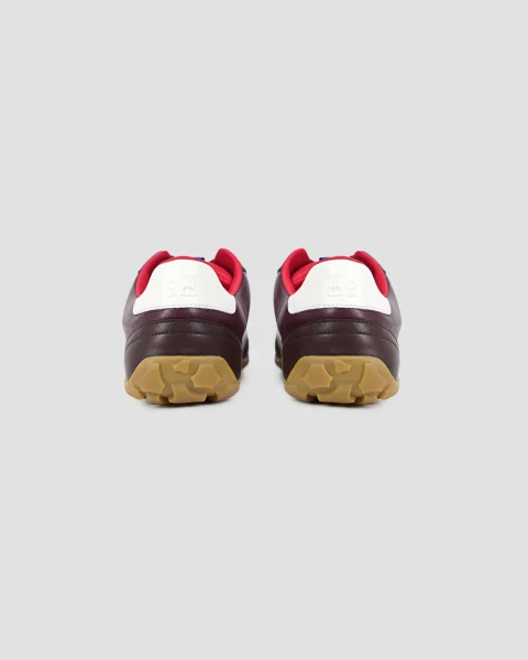 Men's The Cadence Sneaker in Burgundy — снимка 3