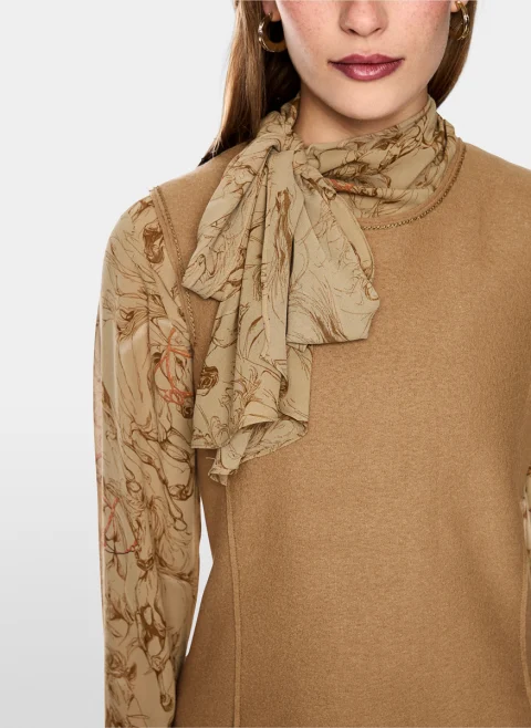 Мини рокля от 100% фина вълна Marc Cain Collections — снимка 4