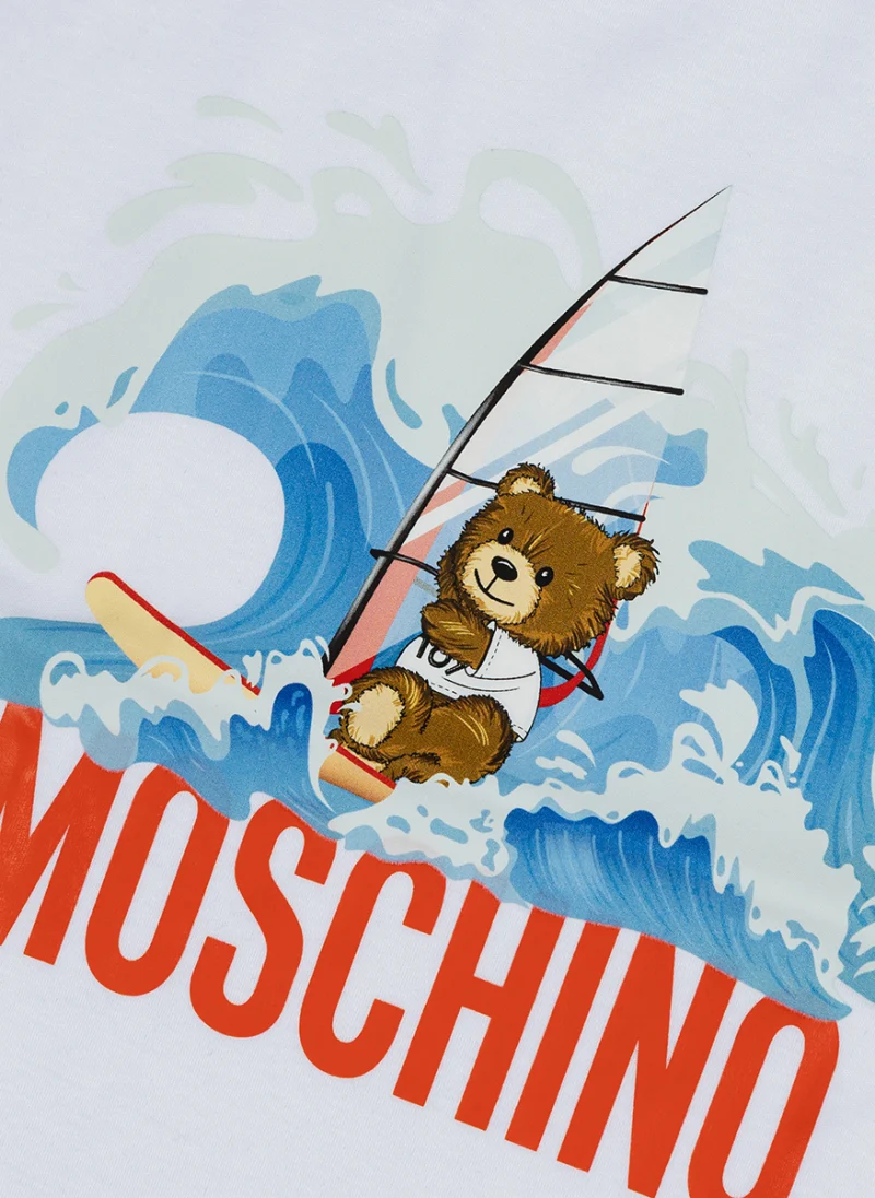 Комплект с принт Moschino Kids — снимка 4