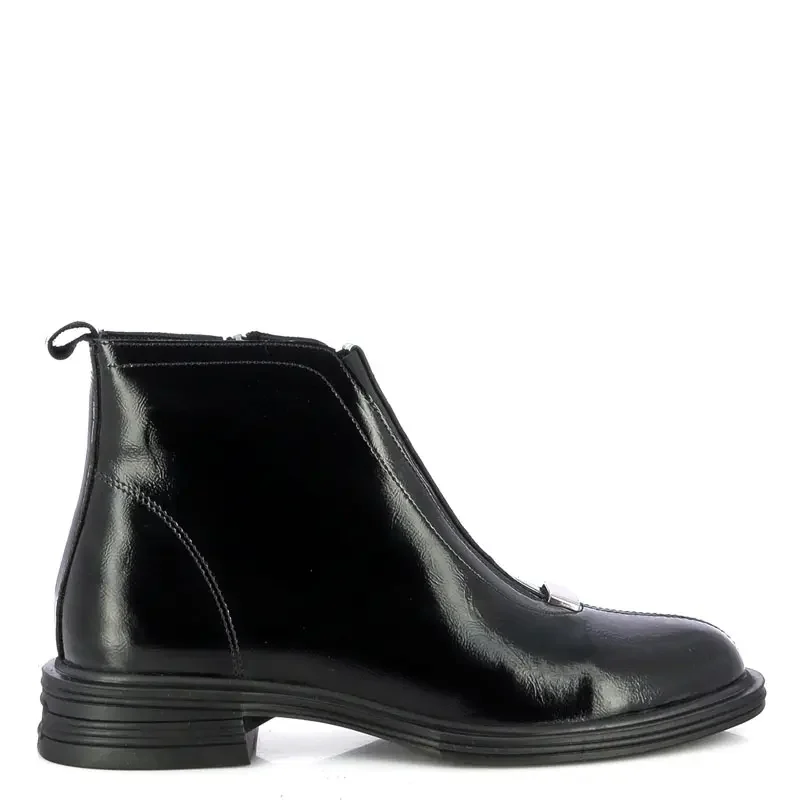 Дамски Равни Боти CARLO FABIANI – 261-1120 BLACK NAPLACK