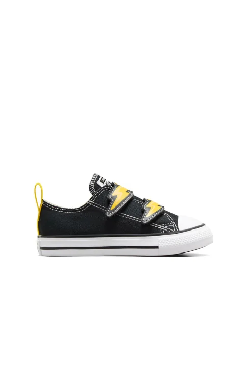 Детски Sneakers Chuck Taylor All Star Electric Bolt A08376C 001-black/golden wren