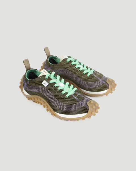 Green Mesh Mirage Sneakers — снимка 3