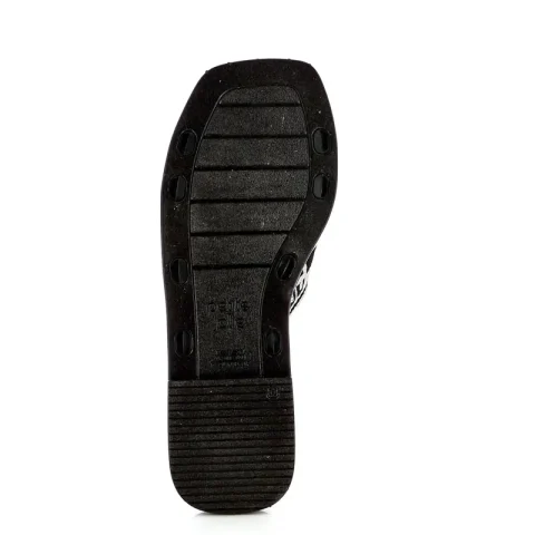 Дамски Равни Чехли PETITE JOLIE – PJ6437 VIBE BLACK — снимка 3