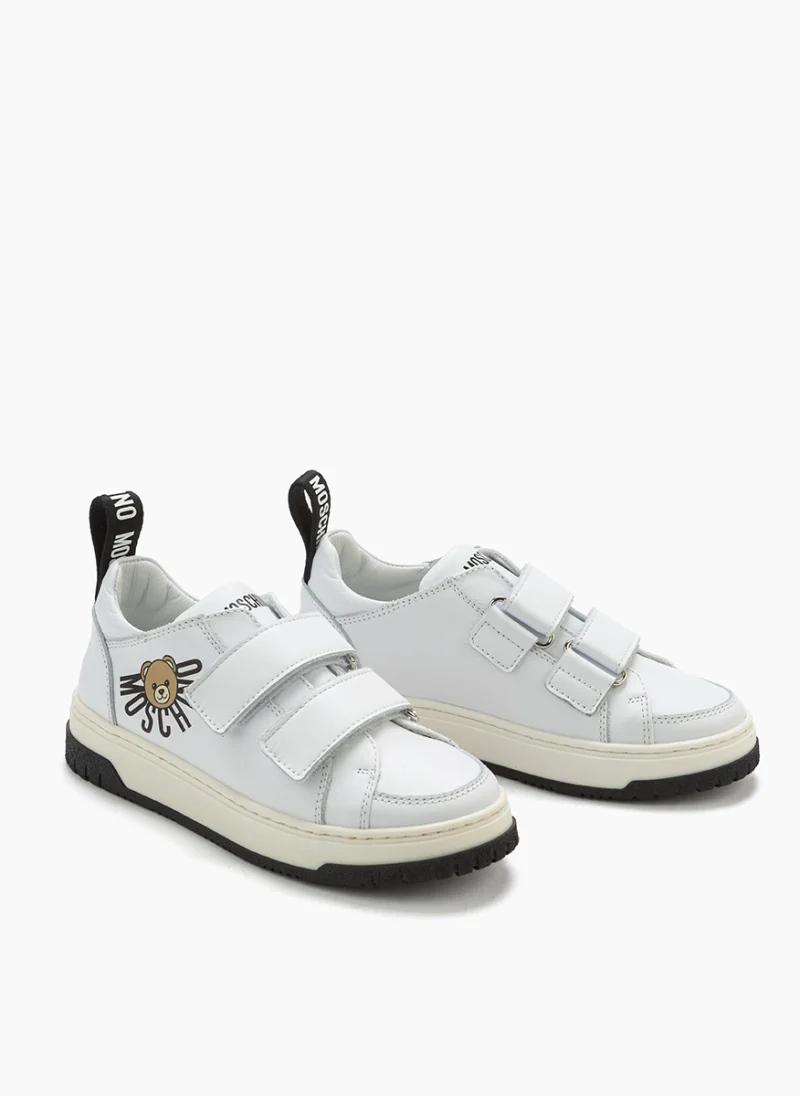 Кожени кецове 'Teddy Bear' Moschino Kids — снимка 2