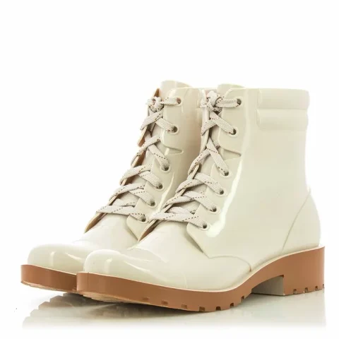 Дамски Гумени Боти PETITE JOLIE – PJ4995B J-LASTIC IVORY/AMBER — снимка 5