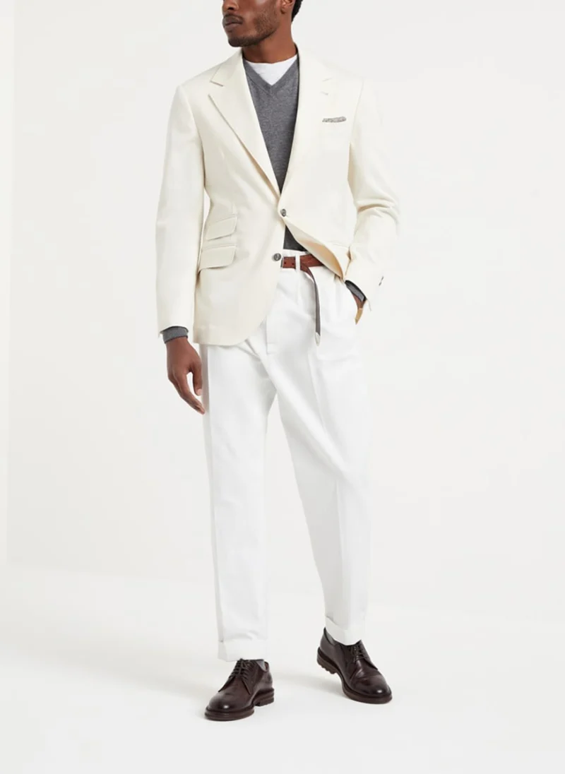 Тишърт 'Regular fit' Brunello Cucinelli — снимка 5
