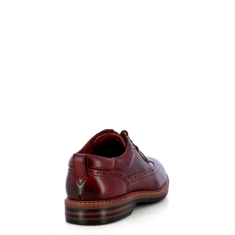 Мъжки Офис Обувки CLARKS – 26320107 ALDWIN2 LIMIT DARK TAN LEA — снимка 2