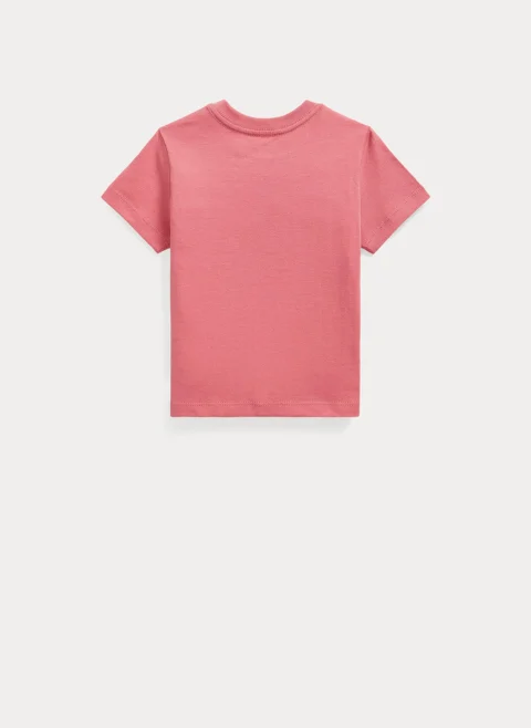 Тишърт с принт 'Polo Bear' Ralph Lauren Kids — снимка 2