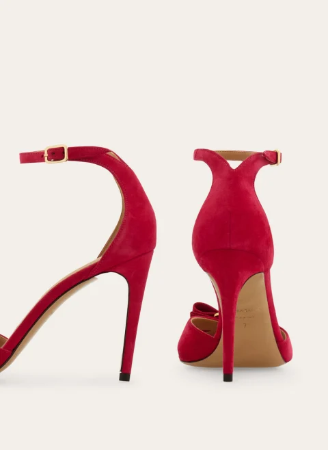 Сандали на ток с панделка Ferragamo — снимка 5