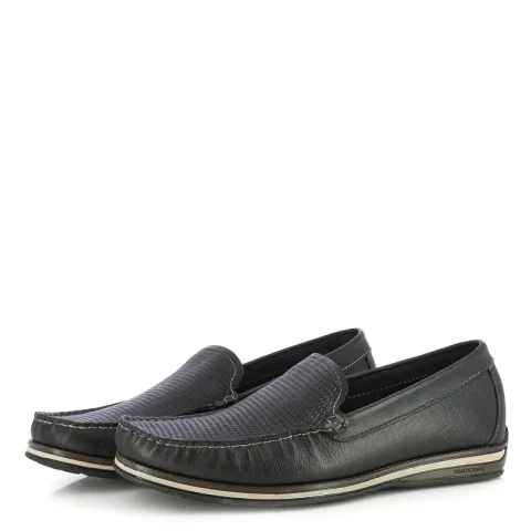Мъжки Мокасини DEMOCRATA – 135201-001 TED BLACK — снимка 3