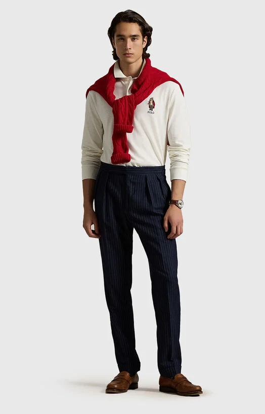 Поло шърт с лого бродерия Polo Bear — снимка 2