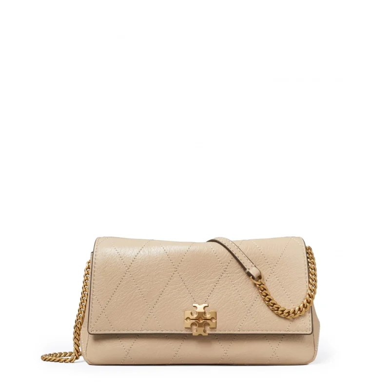 Дамска бежова чанта Charlie TORY BURCH