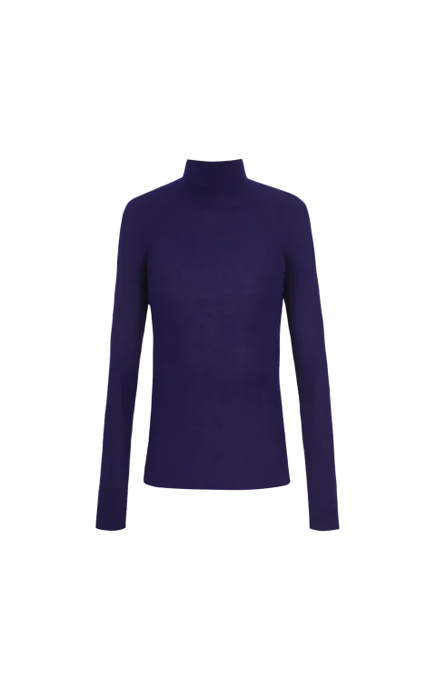Navy Wool Sweater