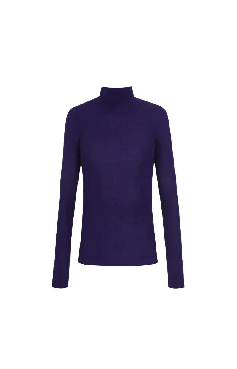 Navy Wool Sweater