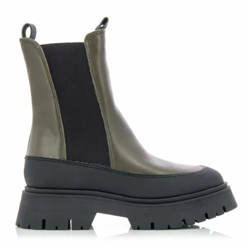 Дамски Равни Боти TAMARIS – 1-1-25461-29 710 OLIVE/BLACK