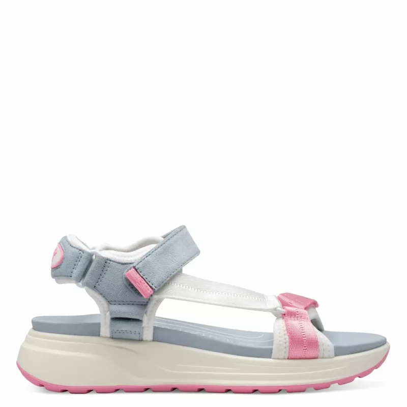 Дамски Спортни Сандали TAMARIS – 1-28713-44-895 LT. BLUE COMB