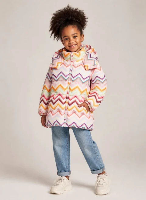 Яке с принт 'Zig-zag' Missoni Kids — снимка 4