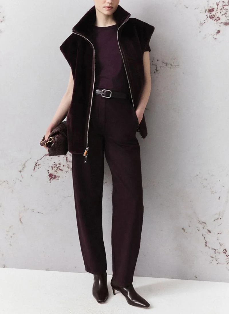 Тишърт с бродерия Marella Monochrome Mllastro — снимка 4