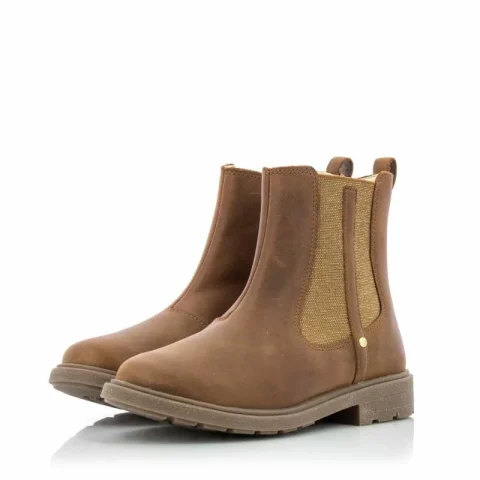 Боти Момичета CLARKS – 261541676010 Astrol Orin K Tan Leather — снимка 3